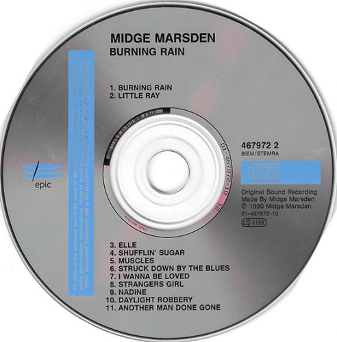 Midge Marsden - Burning Rain (1990)