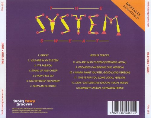 The System - Sweat (1983) [2008, Remastered & Expanded Edition]