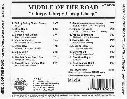 Middle Of The Road - Chirpy Chirpy Cheep Cheep (1993)