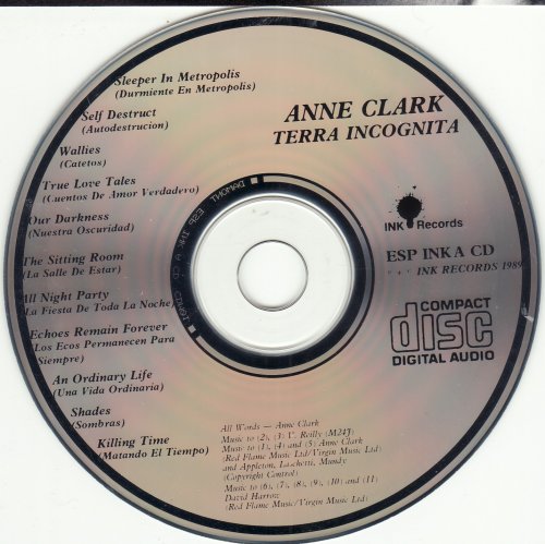 Anne Clark - Terra Incognita (1989)
