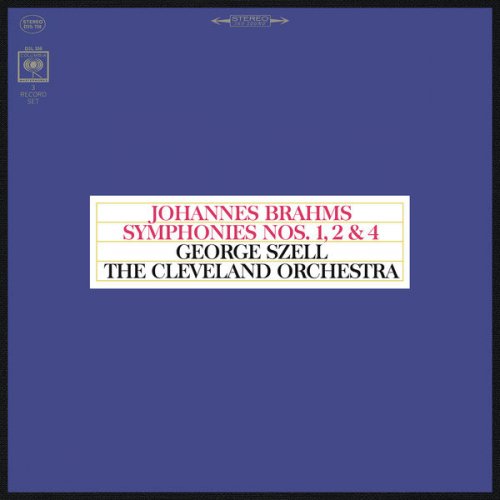 George Szell - Brahms: Symphonies Nos. 1, 2 & 4 (Remastered) (2018) [Hi-Res]
