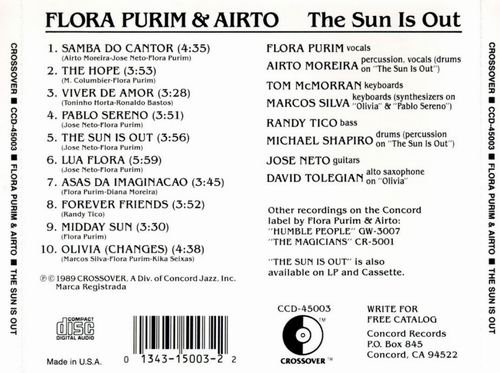 Flora Purim & Airto - The Sun Is Out (1989)