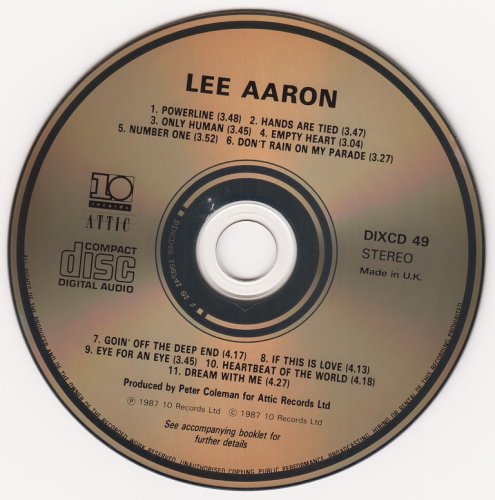 Lee Aaron - Lee Aaron (1987)