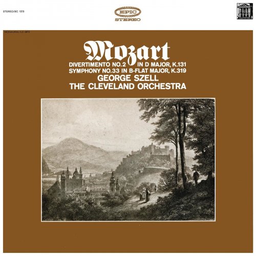 George Szell - Mozart: Symphonies No. 33, K. 319 & Divertimento No. 2 in D Major, K. 131 (2018)
