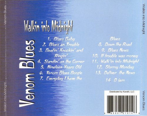 Venom Blues - Walkin into Midnight (2010)