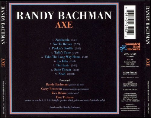 Randy Bachman - Axe (2007)