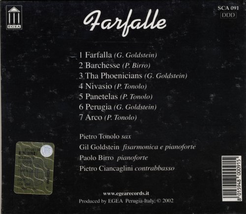 Pietro Tonolo - Farfalle (2002)