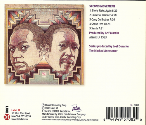 Eddie Harris and Les McCann - Second Movement (2000)