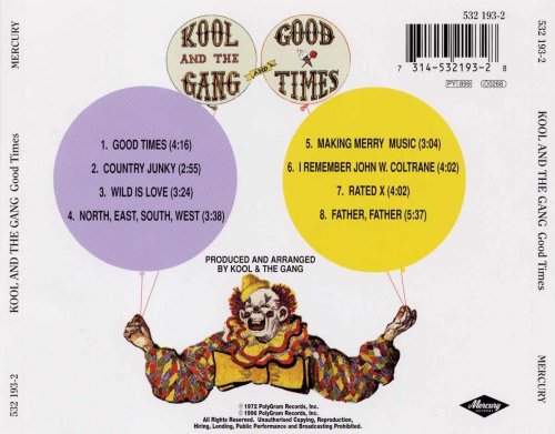 Kool and The Gang - Good Times (1972)