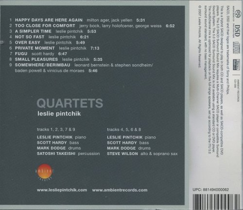 Leslie Pintchik - Quartets (2007) [SACD]