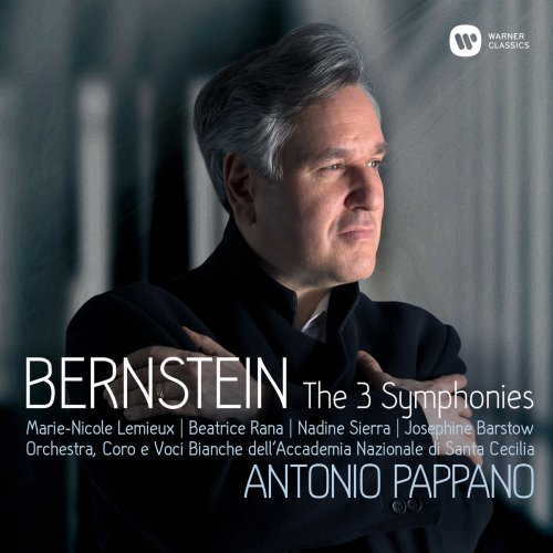 Antonio Pappano - Bernstein: Symphonies Nos 1-3 – Prelude, Fugue & Riffs (2018) [Hi-Res]