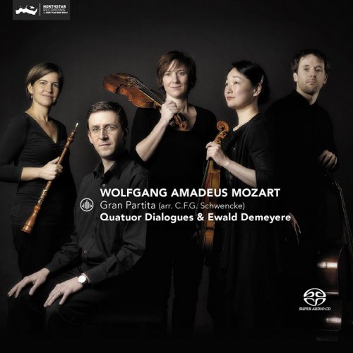 Ewald Demeyere, Quatuor Dialogues - Wolfgang Amadeus Mozart: Gran Partita (2016) [DSD128] DSF + HDTracks