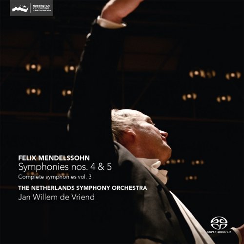 Netherlands Symphony Orchestra, Jan Willem de Vriend - Felix Mendelssohn: Symphonies Nos. 4 & 5 (2014) [DSD128] DSF + HDTracks
