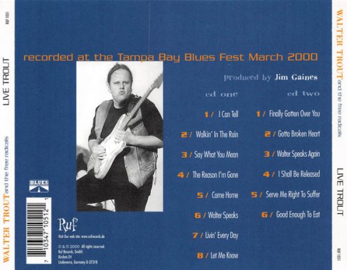 Walter Trout & the Free Radicals - Live Trout (2000)