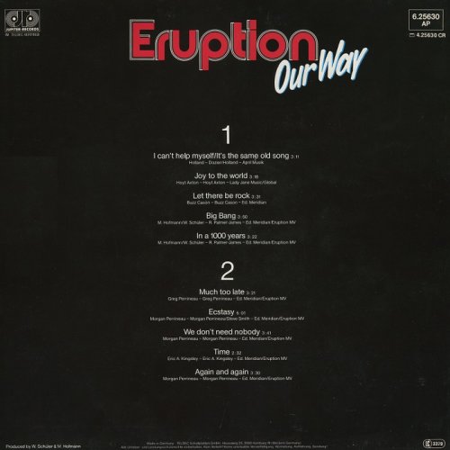 Eruption - Our Way [LP] (1983)