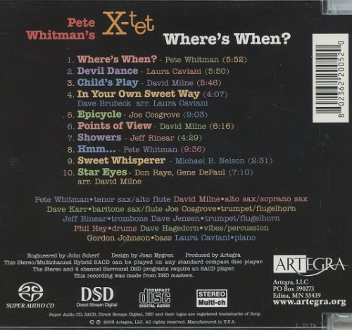 Pete Whitman's X-tet - Where's When? (2003) [SACD]