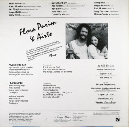 Flora Purim & Airto - Humble People [LP] (1985)