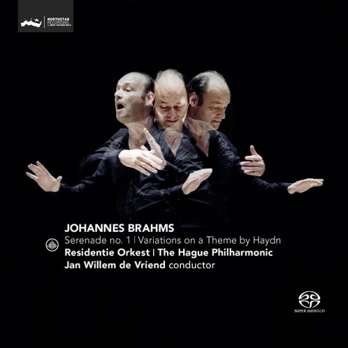 The Hague Philharmonic, Jan Willem de Vriend - Brahms: Serenade No. 1 & Variations on a Theme by Haydn (2016) [HDTracks]