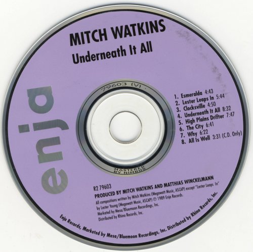 Mitch Watkins - Underneath it All (1989)