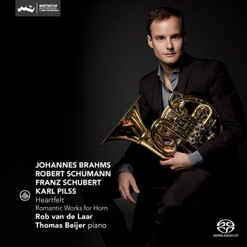 Rob van de Laar, Thomas Beijer - Brahms, Schumann, Schubert, Pilss: Heartfelt - Romantic Works for Horn (2017) [HDTracks]