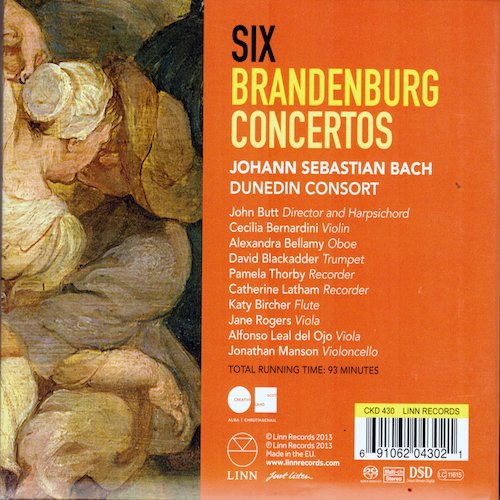 John Butt & Dunedin Consort - Bach: Six Brandenburg Concertos (2013) [SACD]