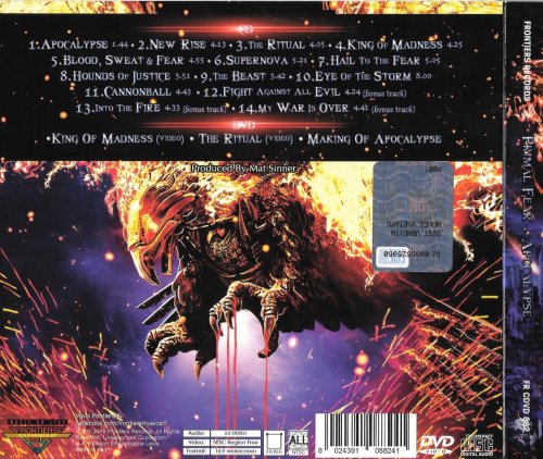 Primal Fear - Apocalypse [Deluxe Edition] (2018) CD-Rip