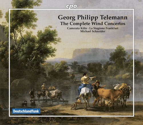 La Stagione Frankfurt, Camerata Köln & Michael Schneider - Telemann: The Complete Wind Concertos (2018)
