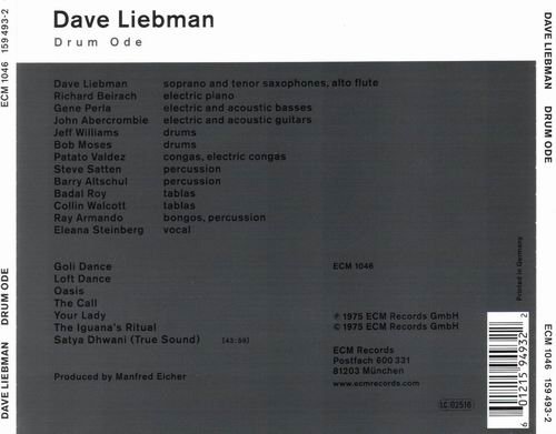 Dave Liebman - Drum Ode (1975)