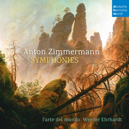 L'arte del mondo & Werner Ehrhardt - Anton Zimmermann: Symphonies (2018) [Hi-Res]