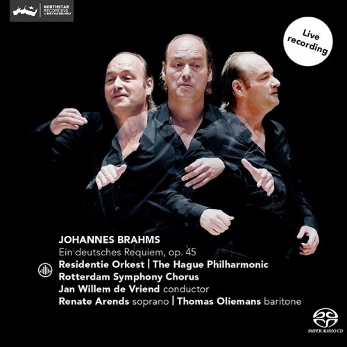 The Hague Philharmonic, Jan Willem de Vriend - Johannes Brahms: Ein Deutsches Requiem, Op. 45 (2016) [HDTracks]