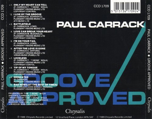 Paul Carrack - Groove Approved (1989)