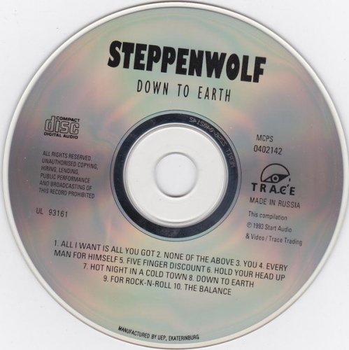 Steppenwolf - Down To Earth (1993)