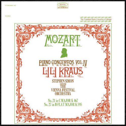 Lili Kraus & Stephen Simon - Mozart: Piano Concertos Nos. 21 & 27 (2017) [Hi-Res]