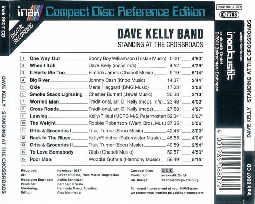 Dave Kelly Band - Standing At The Crossroads (1987)