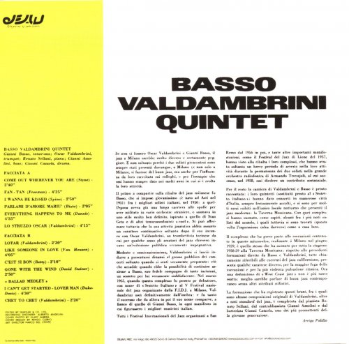 Basso Valdambrini Quintet - Basso Valdambrini Quintet (2008)