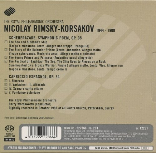 Barry Wordsworth - Rimsky-Korsakov: Scheherazade (2006) [SACD]
