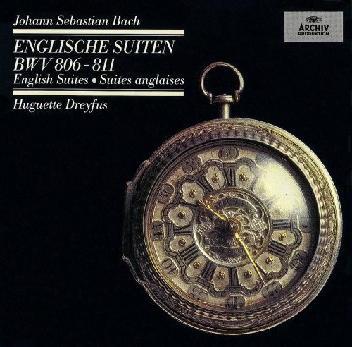 Huguette Dreyfus - Bach: English Suites BWV 806-811 (1990)