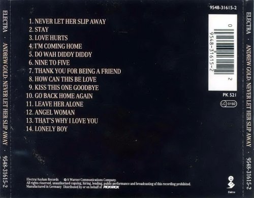 Andrew Gold - Never Let Her Slip Away: 14 Classic Tracks (1993)