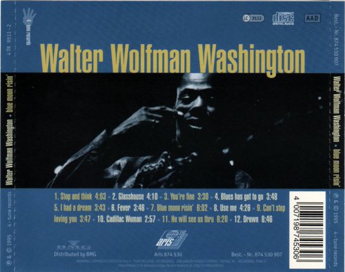 Walter Wolfman Washington - Blue Moon Risin' (2000)