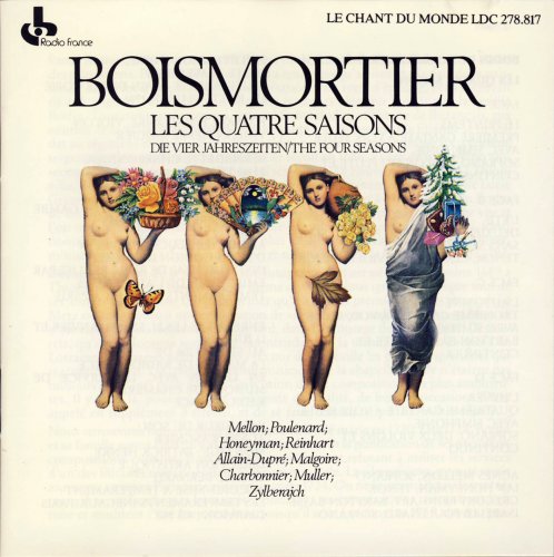 Agnes Mellon, Isabelle Poulenard, Florence Malgoire, Aline Zylberajch - Boismortier: Les Quatre Saisons (1986)