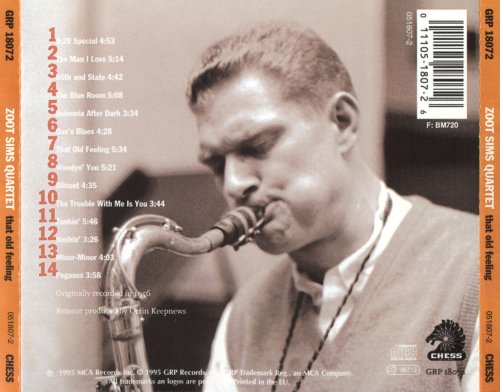 Zoot Sims - That Old Feeling (1956)