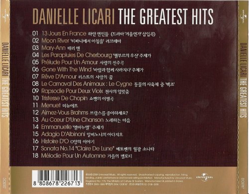 Danielle Licari - The Greatest Hits (2004) Lossless