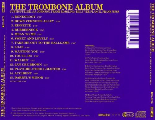 Various Artists - The Trombone Album (1995)