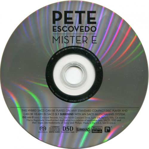 Pete Escovedo - Mister E (2003) [SACD] PS3 ISO