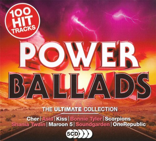 VA - Power Ballads - The Ultimate Collection [5CD] (2017)