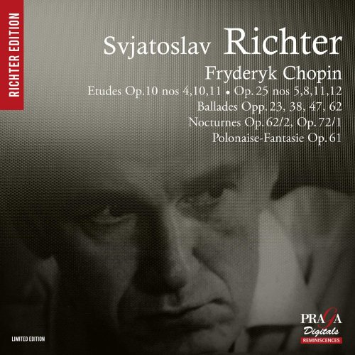Svjatoslav Richter - Fryderyk Chopin: Ballades, Etudes, Nocturnes, Polonaise-Fantasie (2012) [SACD]