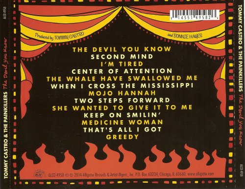 Tommy Castro And The Painkiller - The Devil You Know (2014) CD-Rip