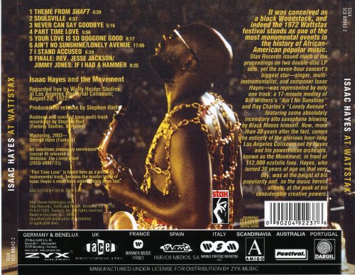 Isaac Hayes Isaac - At Wattstax (2003)