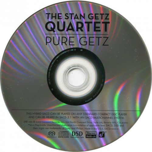 The Stan Getz Quartet - Pure Getz (2003) [SACD] PS3 ISO