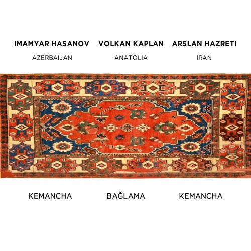 Imamyar Hasanov, Arslan Hazreti & Volkan Kaplan - Bozlak / Segah / Chargah - EP (2018)